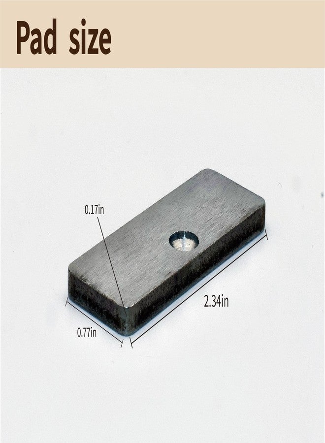 RACOFSB Fingerboard Rail Obstacles Self Assembled Made of Solid Stainless Steel for Pro Finger Skateboard (11" Long 2.2" Tall) - Image 3
